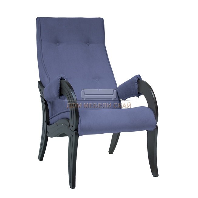 Кресло для отдыха Модель 701, венге/verona denim blue