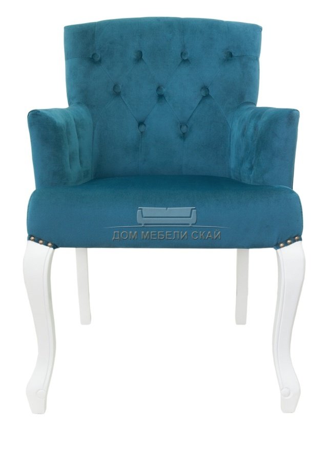 Кресло Deron, blue+white