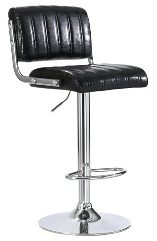 Стул барный BCR-706, экокожа черного цвета