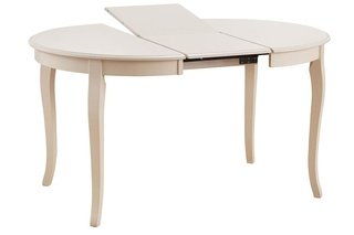 Стол обеденный раздвижной Milano MN-T4EX, слоновая кость