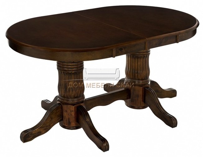 Стол обеденный раздвижной Grandi, dirty oak