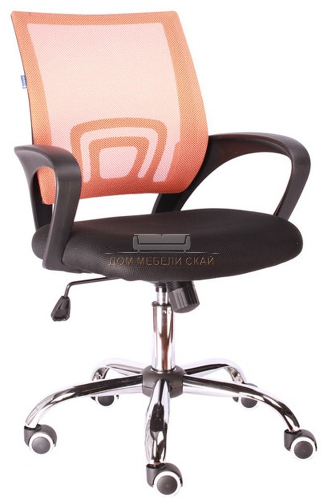 Кресло офисное EP 696, сетка оранжевая