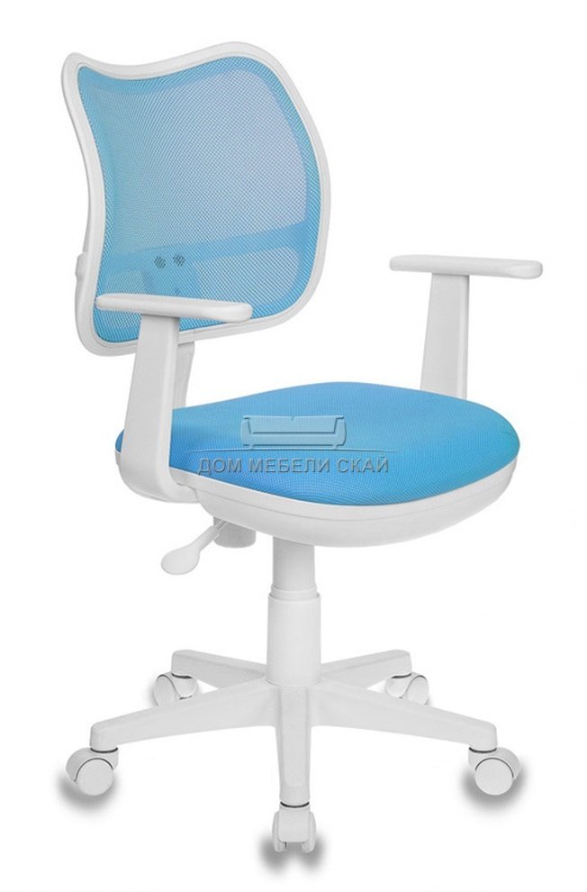 Кресло детское CH-W797/LB, голубая ткань