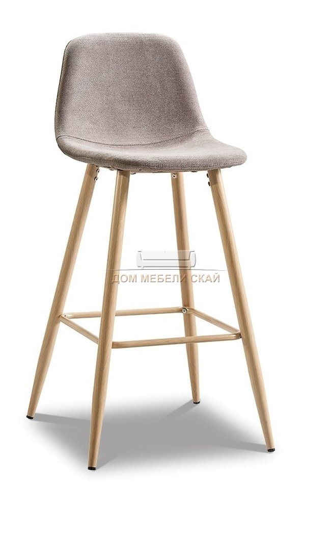 Стул барный 350B, бежевый TD3052-11/дерево