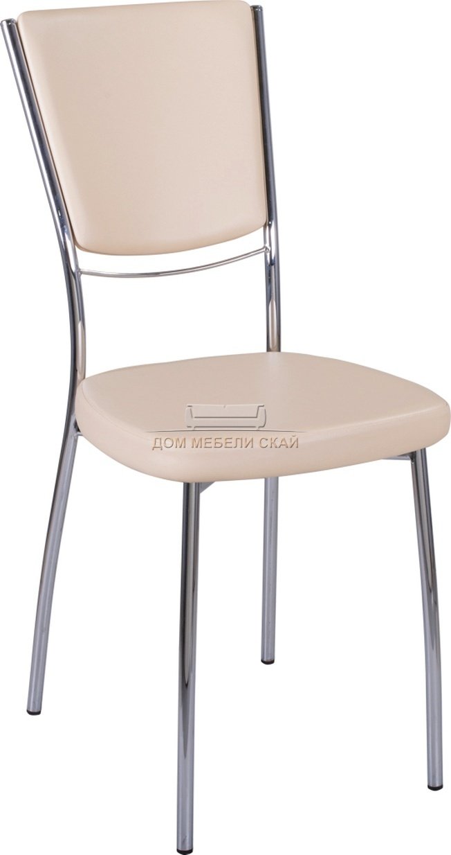 Стул Омега-5, В-1/В-1 спВ-1/В-1 экокожа бежевого цвета