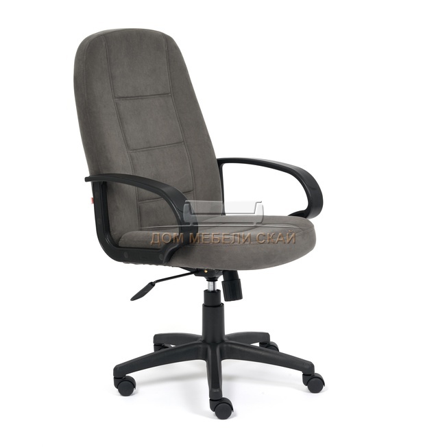 Кресло офисное СН747, флок серого цвета 29