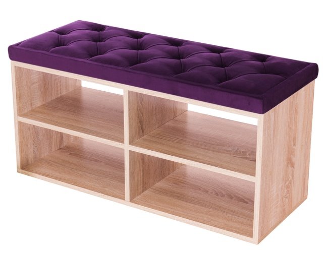 

Обувница HD 900 сонома, фиолетовая