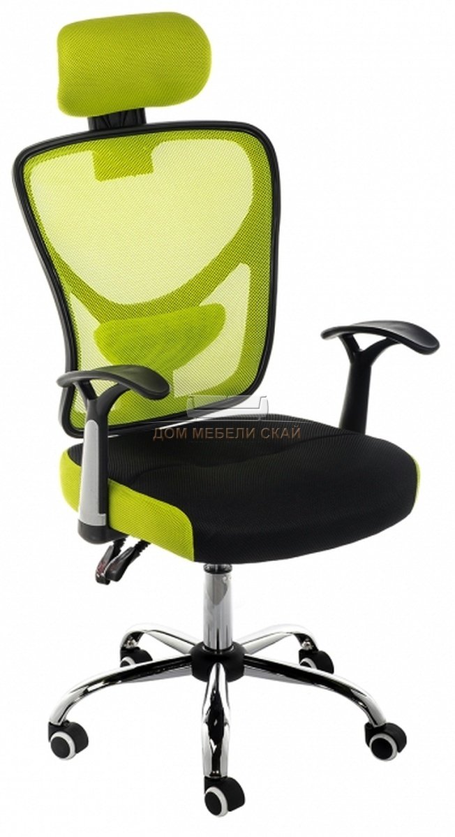 Компьютерное кресло Lody 1, зеленое/черное