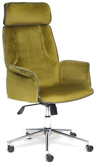Кресло офисное Чарм Charm, зеленый велюр
