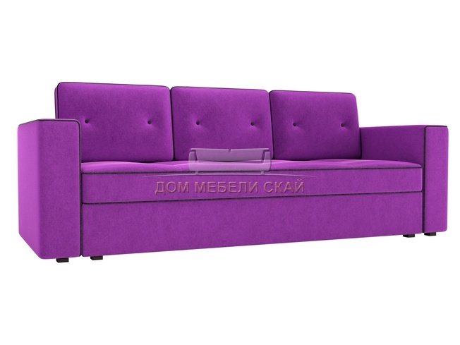 Диван-кровать Принстон, фиолетовый/микровельвет