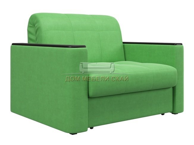 Кресло-кровать Неаполь 800, зеленый velutto 31