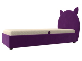 Кровать детская Бриони, фиолетовый микровельвет