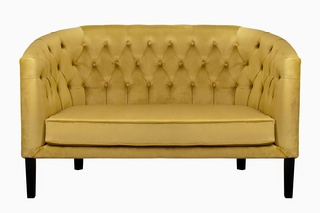 Дизайнерский диван Harry, желтый