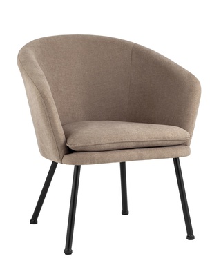 Кресло Декстер, бежевый велюр