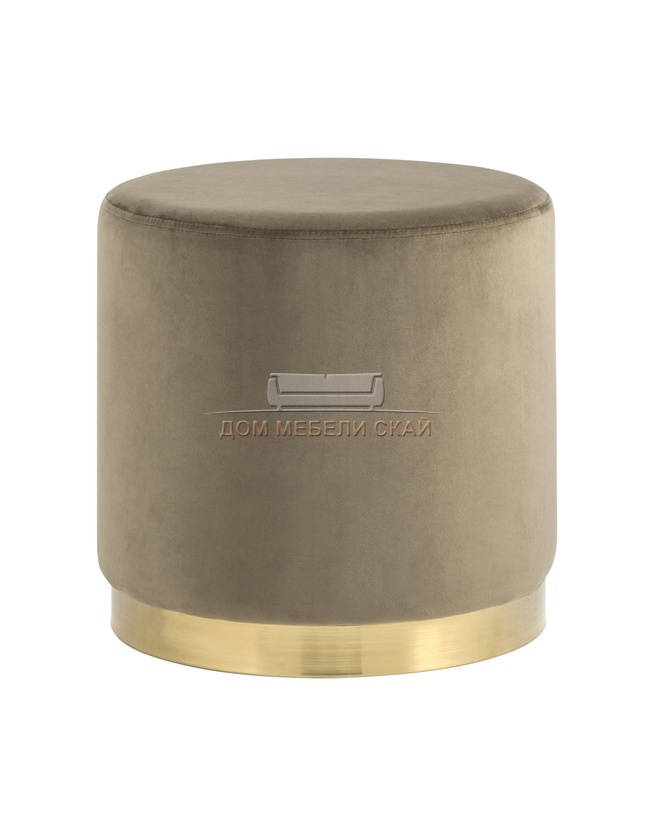 Пуф Maison, велюр коричневый