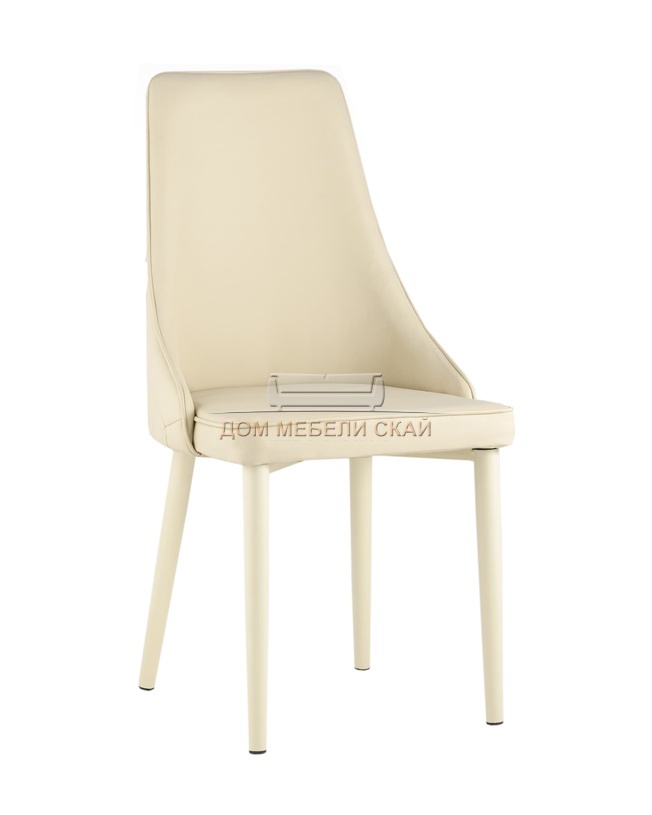 Стул Луис, экокожа бежевого цвета