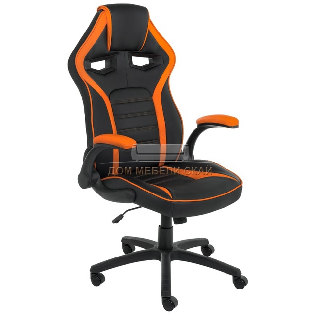 Компьютерное кресло Monza 1, оранжево-черное
