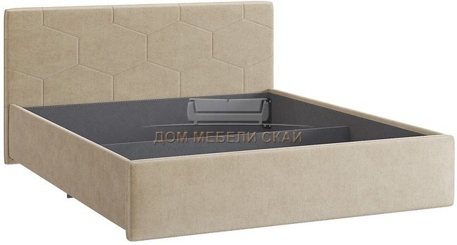 Каркас кровати 160x200 Квантум 2, карамельный велюр