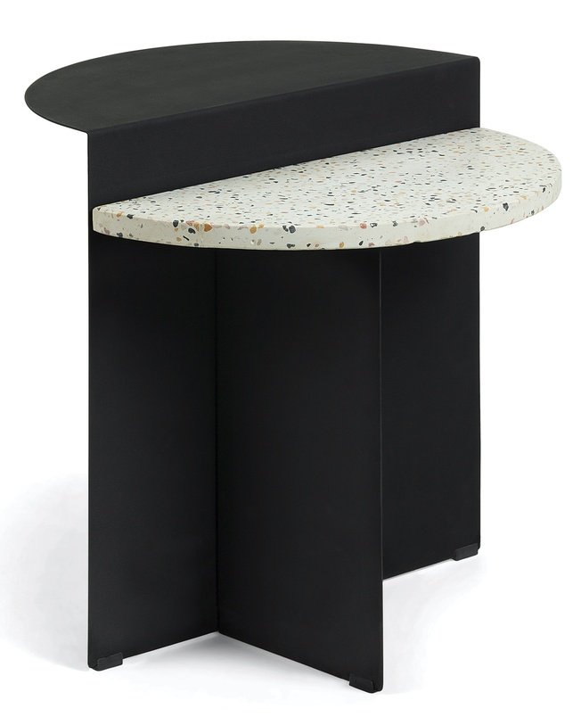 

Журнально-приставной столик Cleary, терраццо