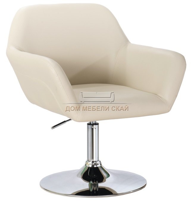 Кресло барное BCR-717, экокожа бежевого цвета