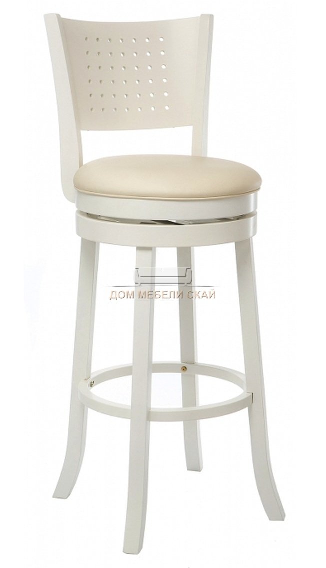 Барный стул Linda, buttermilk/cream экокожа бежевого цвета