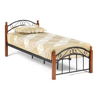 Кровать односпальная металлическая AT-8077 90x200