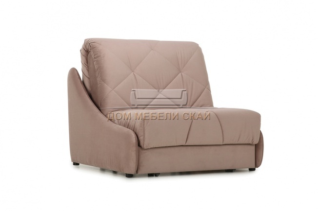 Кресло-кресло Мигель, светло-коричневый велюр