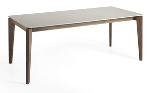 Стол обеденный CP1709-D-NOGAL, серый/коричневый