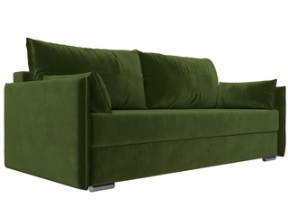 Диван-кровать Сайгон, микровельвет зеленый
