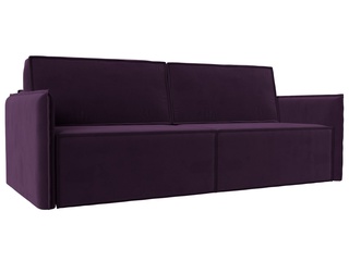 Диван-кровать Либерти, велюр фиолетовый