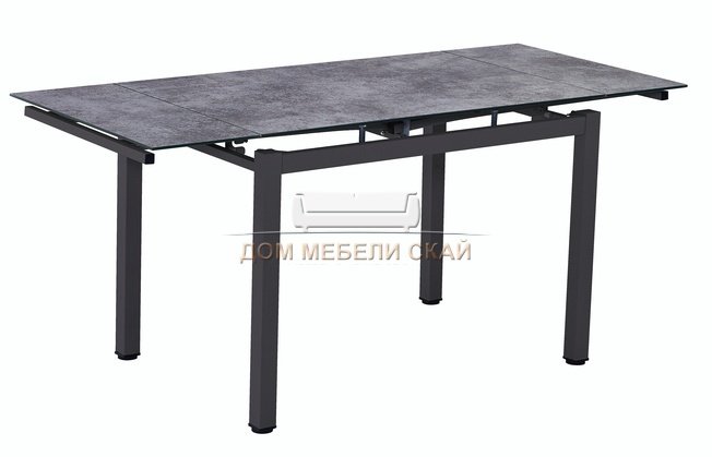 Стол обеденный LIKE-2, серый/латте