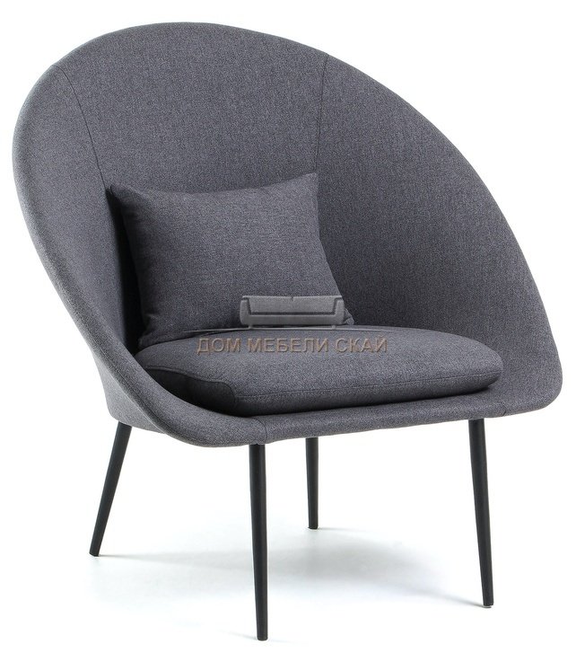 Кресло Tradition, темно-серое