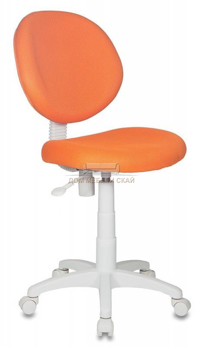 Кресло детское KD-W6, оранжевая ткань
