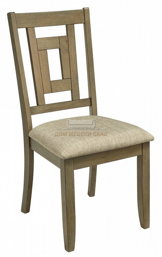 Стул LT C15382, GREY WASHED G501 FB51 рогожка серого цвета