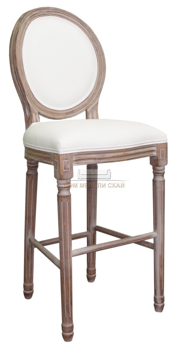 Барный стул Filon, ver3 экокожа белого цвета