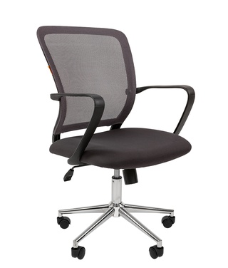 Офисное кресло Chairman 698 Россия TW-04, серый/хром
