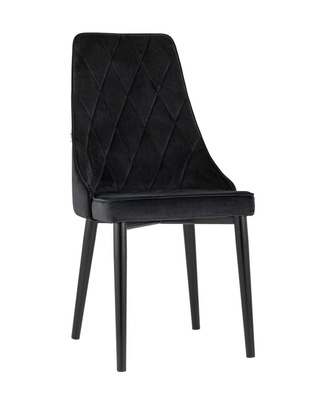 Стул Версаль, велюровый черного цвета