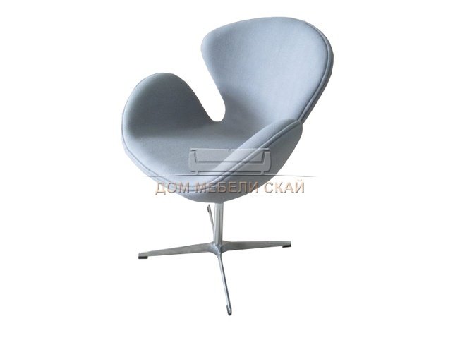 Кресло SWAN CHAIR, светло-серый