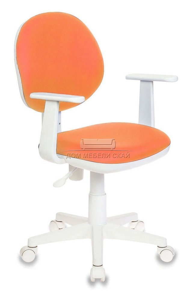 Кресло детское CH-W356AXSN, оранжевая ткань