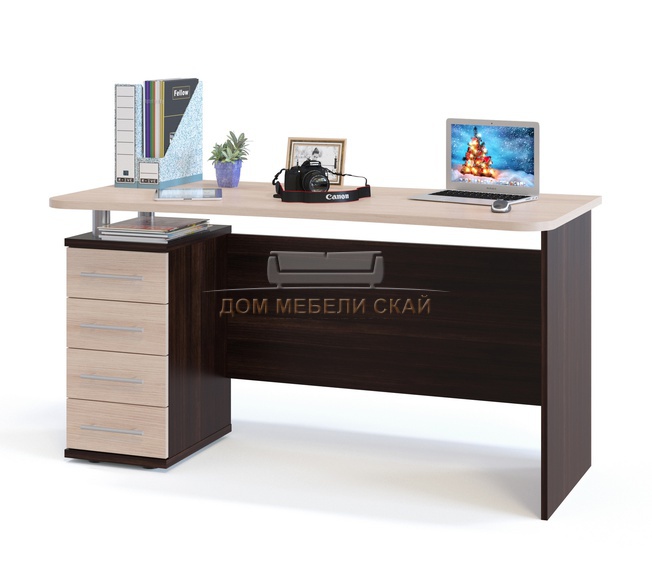 Армстронг КСТ-105 компьютерный стол, венге/дуб