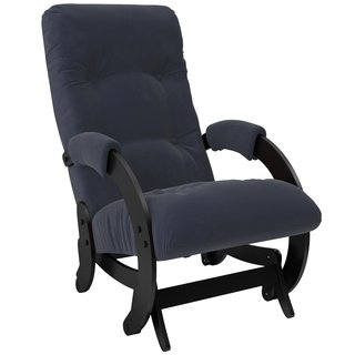 Кресло-глайдер Модель 68, венге/verona denim blue