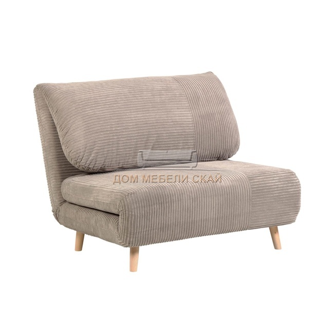 Диван-кровать Keren, серый вельвет