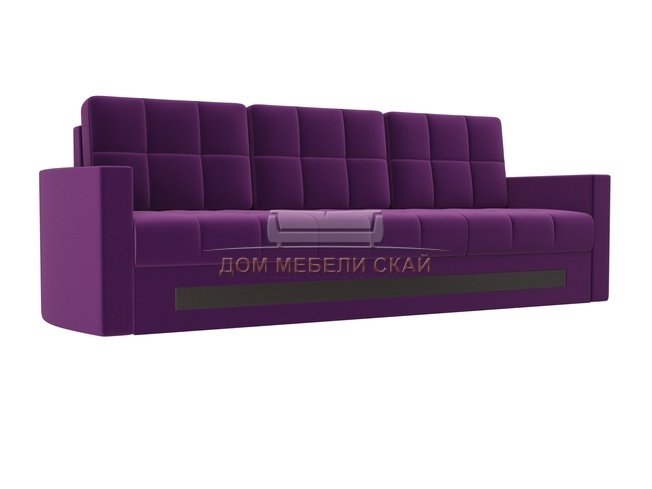 Диван-кровать Белла, фиолетовый/микровельвет