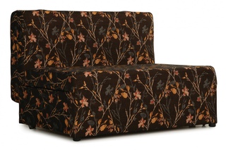 Детский диван-кровать Умка, коричневый/цветы