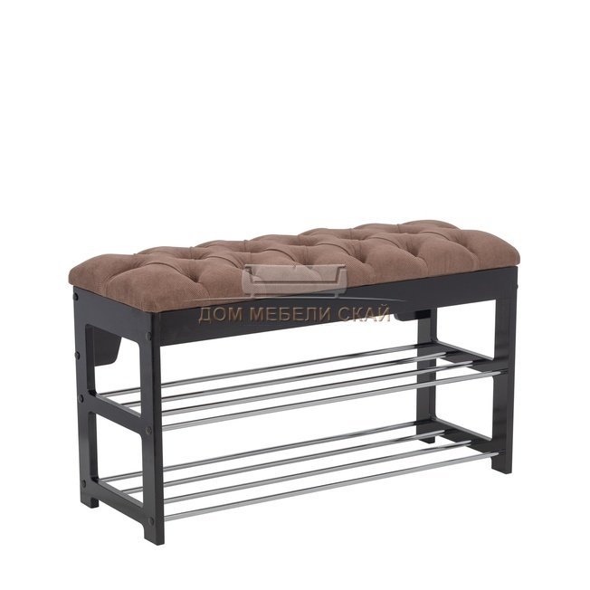 Банкетка Leset Грейс, венге/verona brown