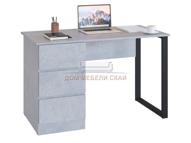 Письменный стол СПМ-205, бетон