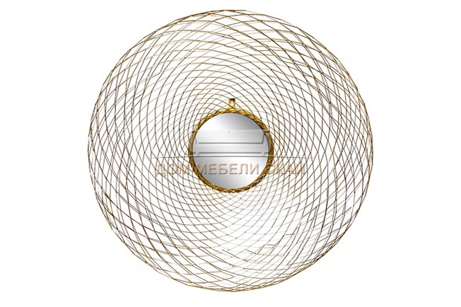 Зеркало декоративное 94PR-22350, золото