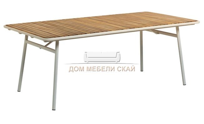 Стол обеденный Robyn 100x200, бежевый