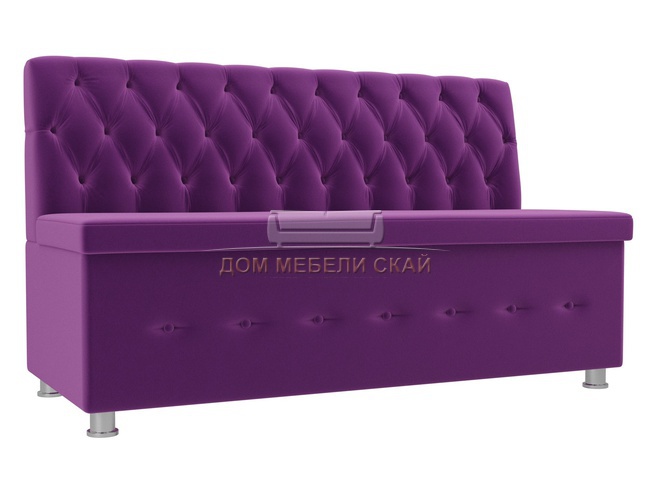 Кухонный диван Вента, фиолетовый микровельвет