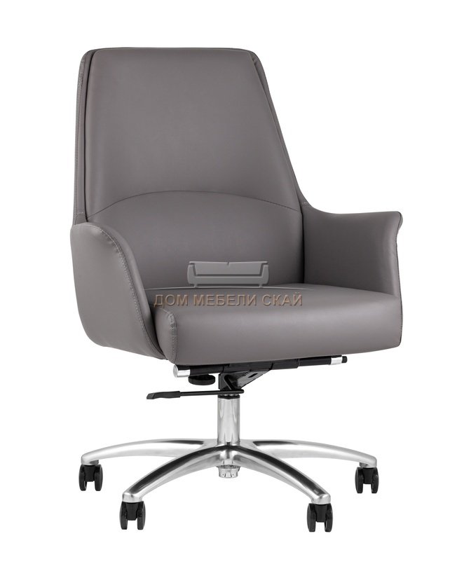 Кресло офисное TopChairs Viking, серое